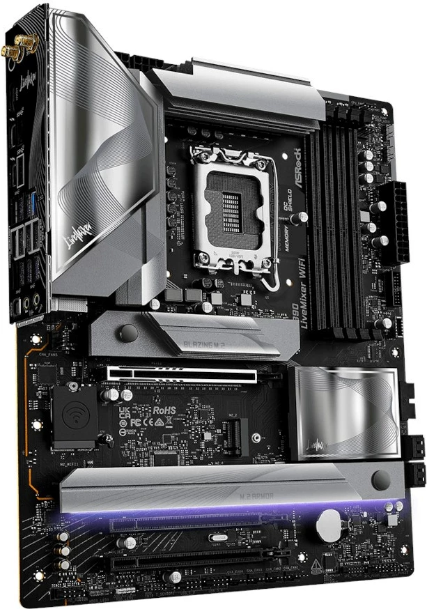 Pllakë amë ASRock Z890 LiveMixer WiFi, ATX, Socket-1851