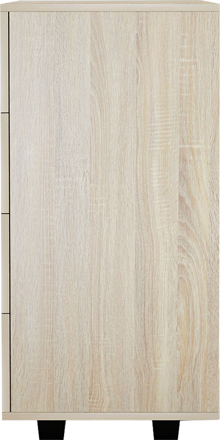 Komodinë me 4 sirtarë, sonoma, melaminë, FH8996.01, 80x40x83H