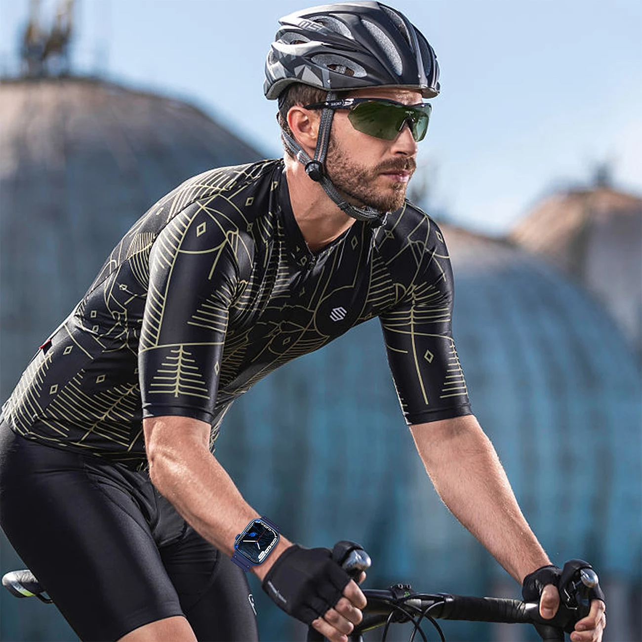 Rrip Apple Watch Hurtel Strap Triple Protection, për seri 1-9 & SE, 38/40/41mm, Transparent