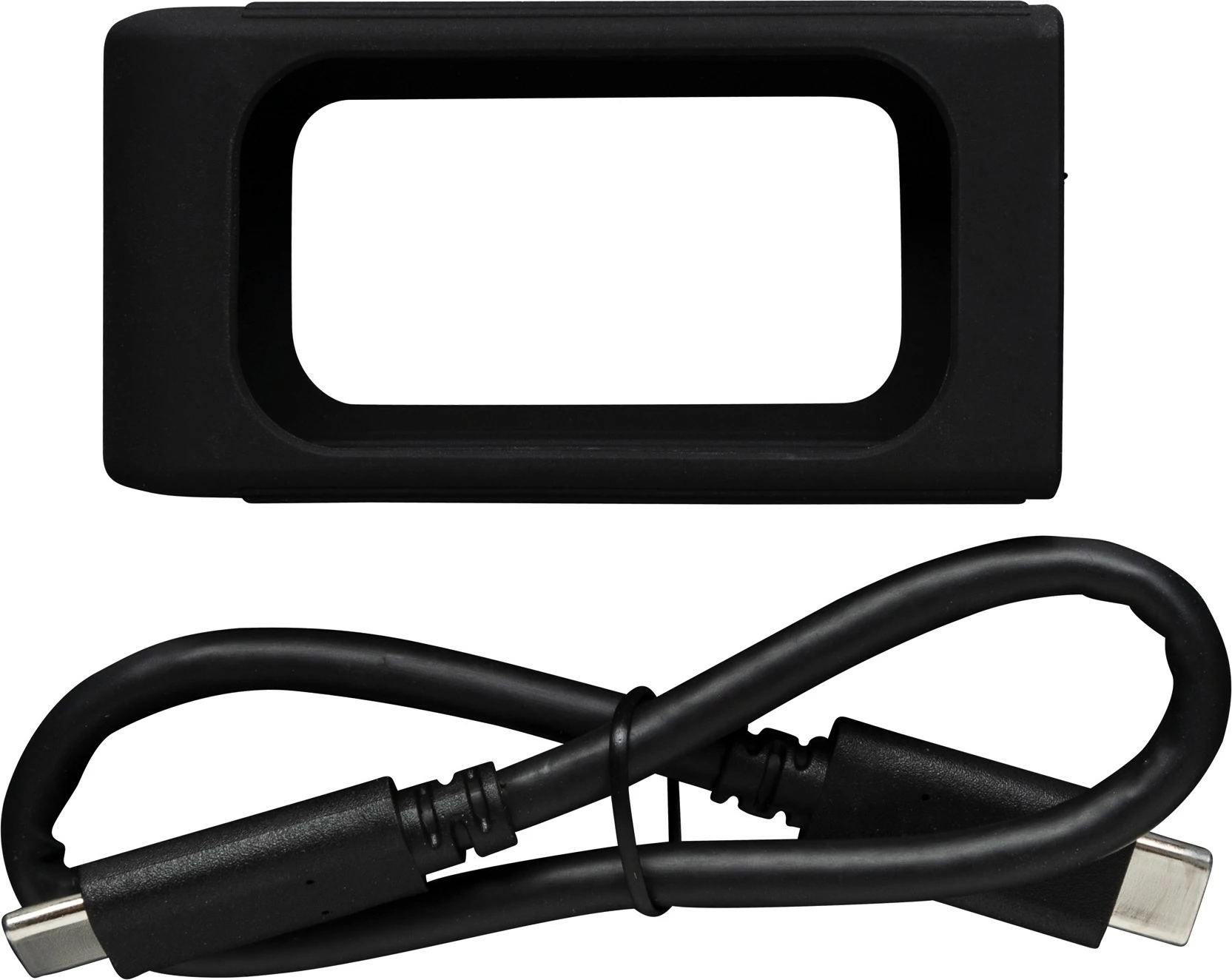 SSD portabël Kingston XS2000, 1 TB, USB Type-C, i zi, argjendtë