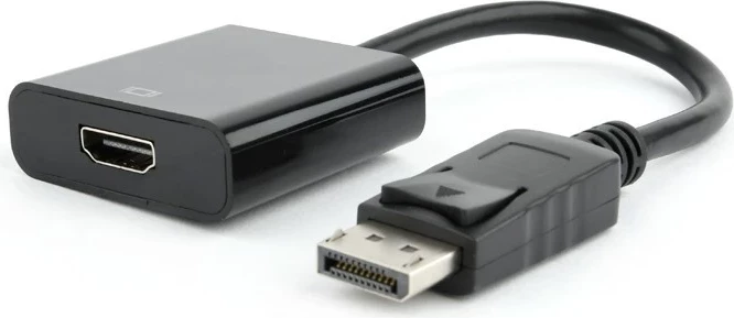 Adapteri Gembird, DisplayPort në HDMI, i zi
