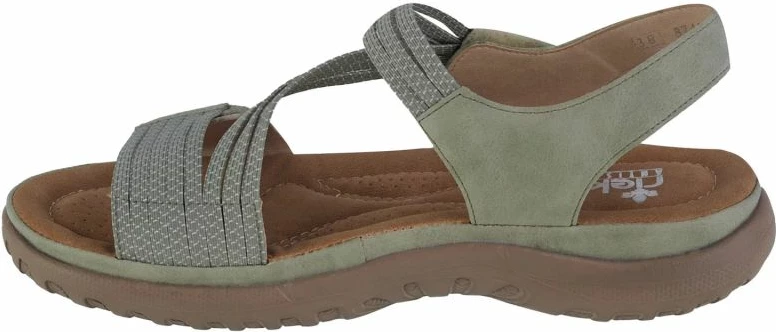 Sandale për femra Rieker, të gjelbërta