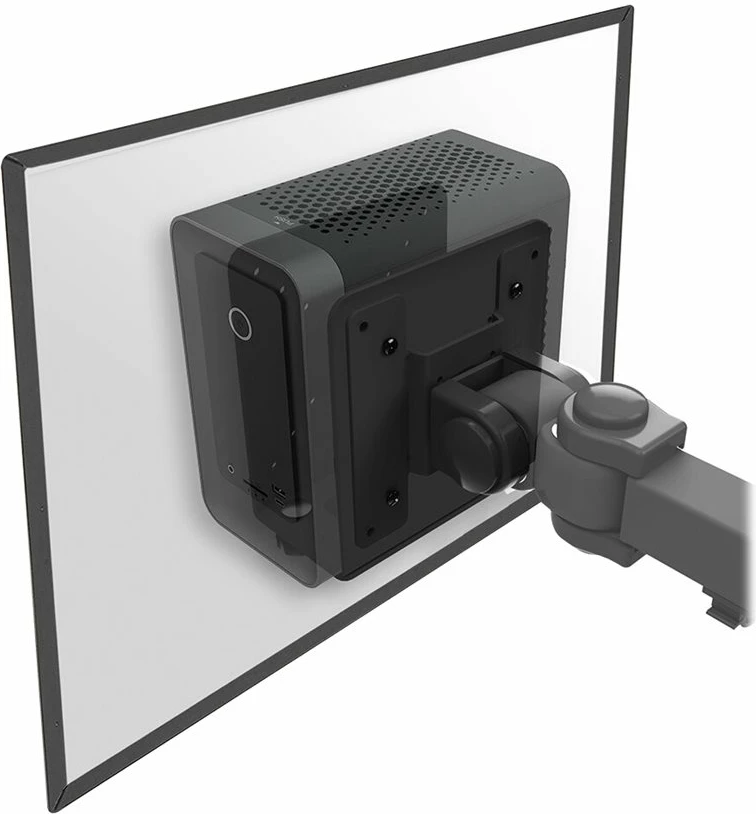 Mbajtës thin client Neomounts THINCLIENT-20, i rregullueshëm, i zi