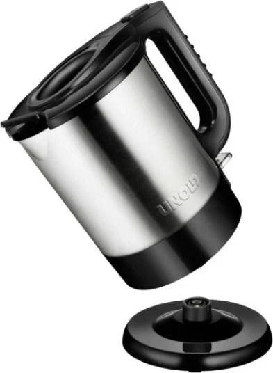 Çajnik elektrik UNOLD Blitzkocher Edition black, 1.5L, 2200W, inox/zi