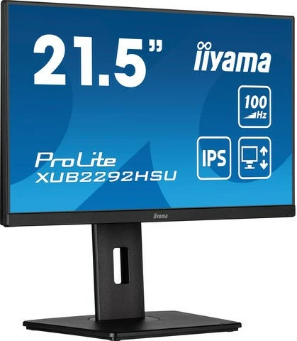Monitor iiyama ProLite XUB2292HSU-B6, 22", Full HD, LED, i zi