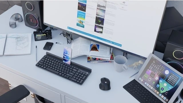 Tastierë Wireless Natec Felimare US Slim, e zezë