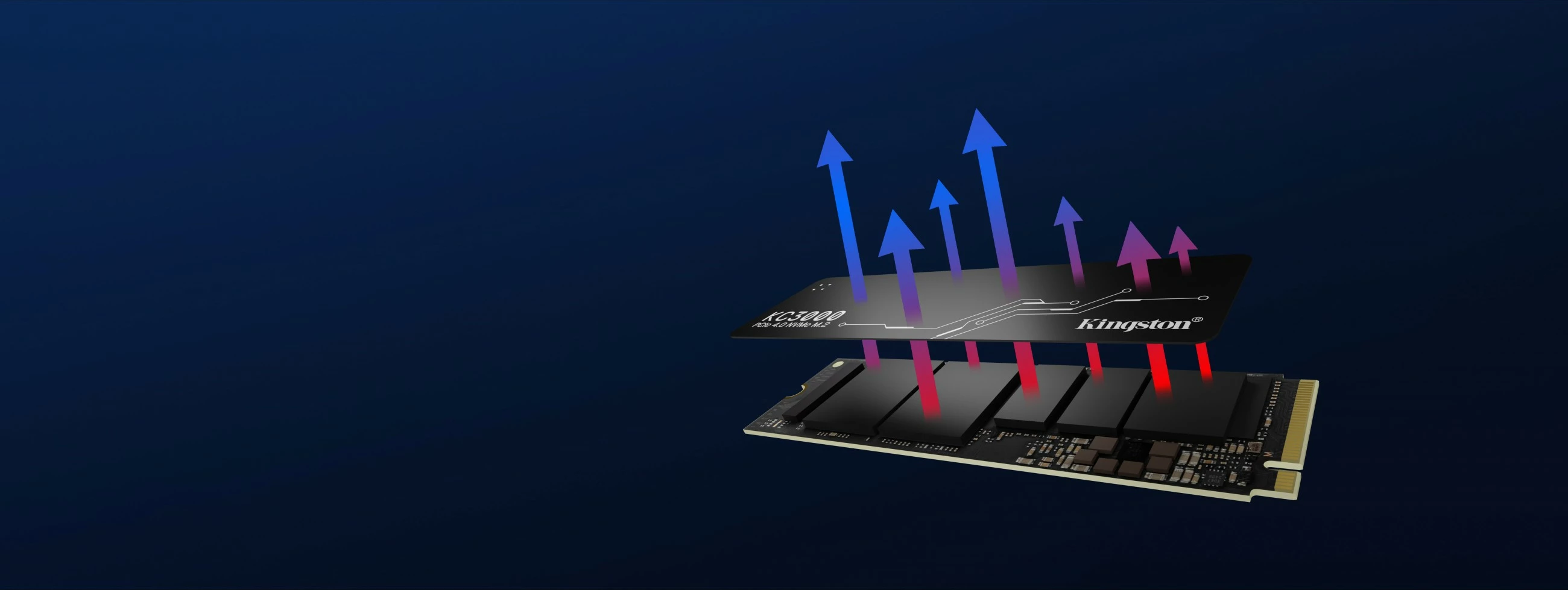 SSD Kingston KC3000 512 GB, M.2, 7000 MB/s