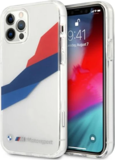 Mbështjellës BMW Motorsport për iPhone 12 Pro Max, transparent