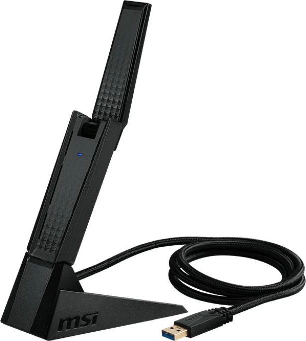 Adapter rrjeti MSI AX E5400, USB 3.2 Gen 1, wireless, i zi