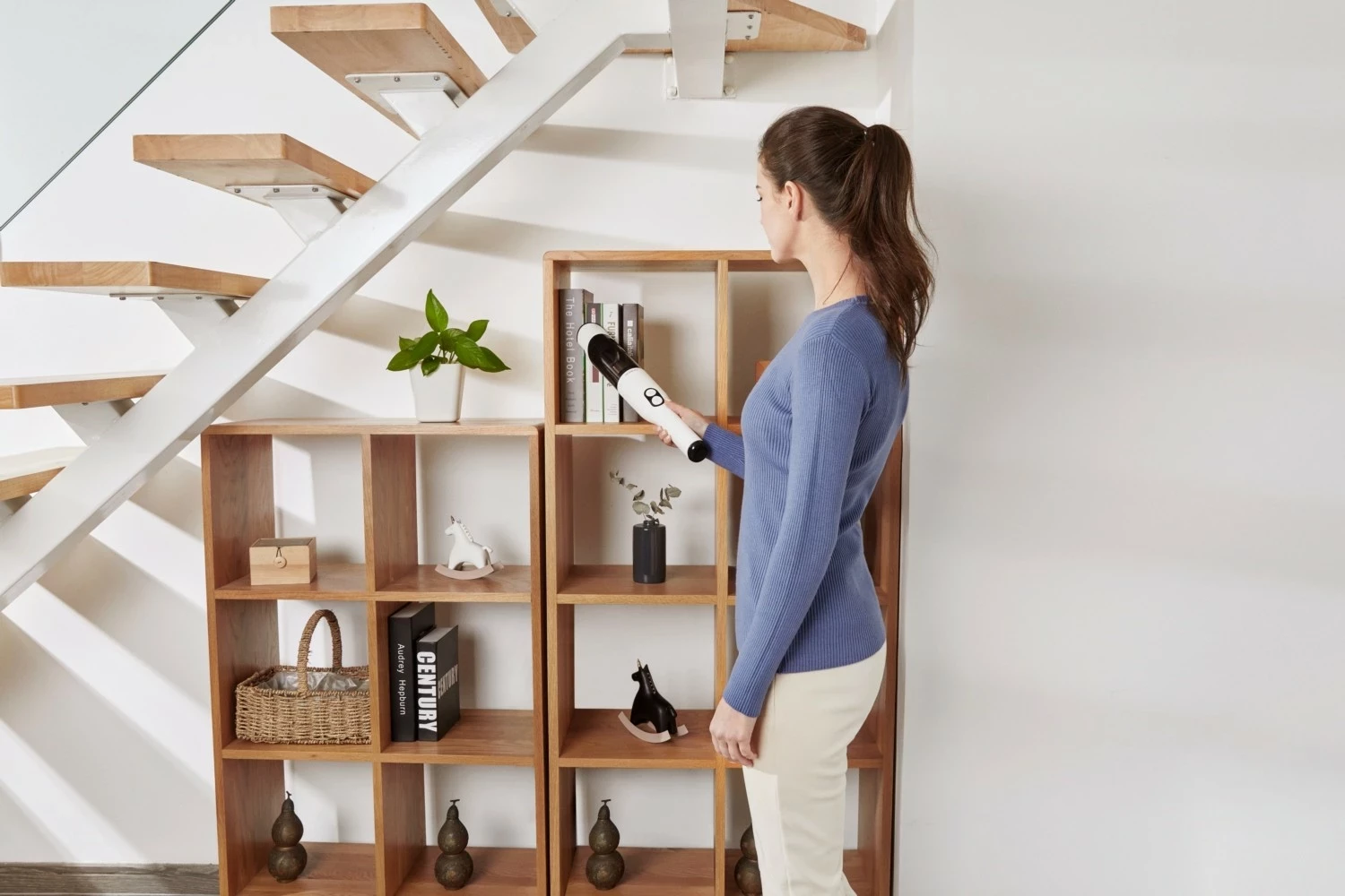 Fshesë dore Tineco GO Mini, pa kabllo, 2000mAh, e bardhë