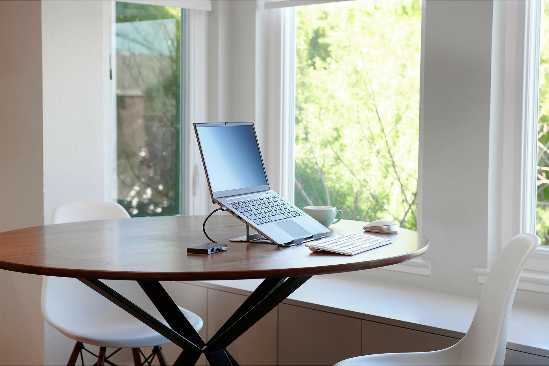 Mbajtës laptopi Kensington Easy Riser Aluminum, 16", 6 pozita, argjend