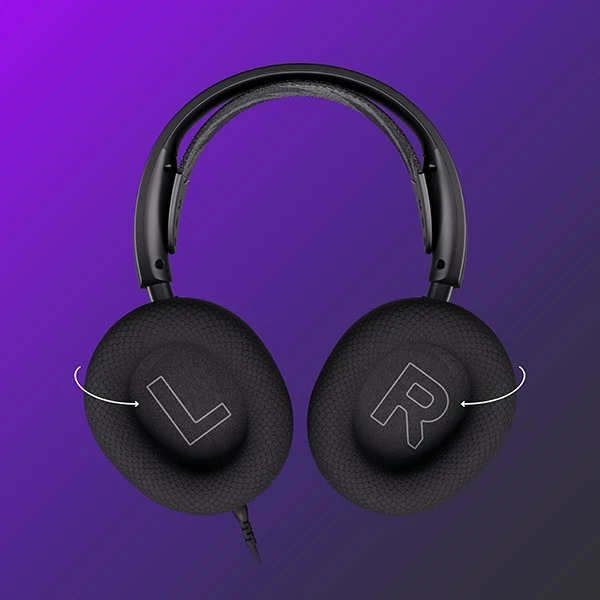 Kufje SteelSeries Arctis Nova 1, me kabllo, për lojëra, e zezë