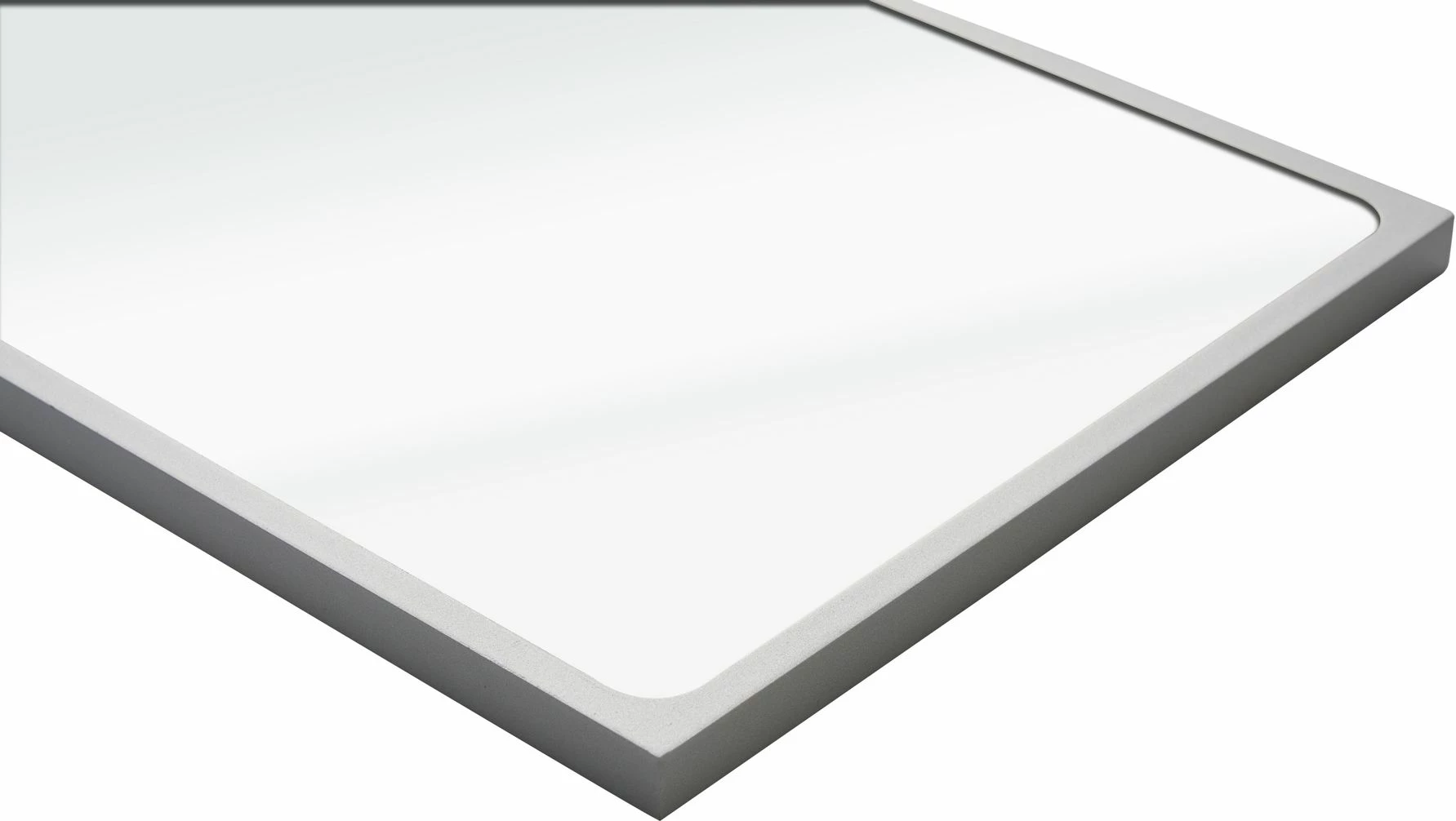 Pasqyrë dekorative Skye Decor, ngjyrë argjendi, 30x50cm