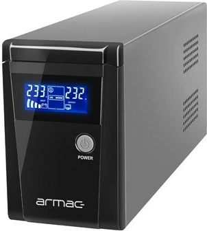 UPS Armac Office 850E LCD, 850VA, 480W, Tower, E zezë