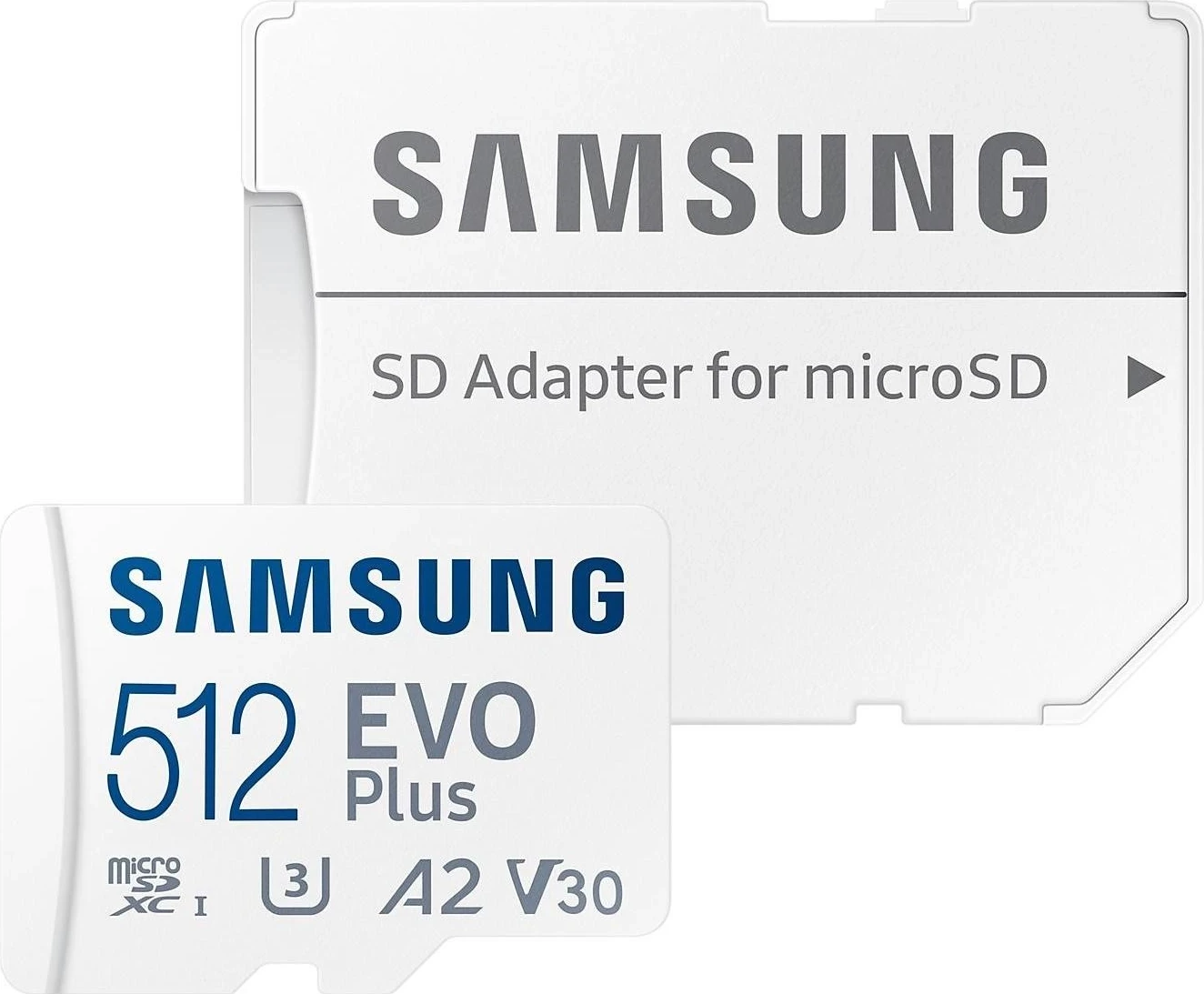 Kartelë memorie Samsung EVO PLUS microSDXC 512GB, UHS-I U3, e zezë-blu