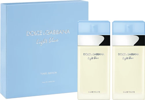 Set Eau de Toilette Dolce & Gabbana Light Blue, 50 ml, 2 copë