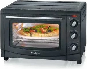 Mini furrë SEVERIN TO 2068, 20L, 1500W, e zezë