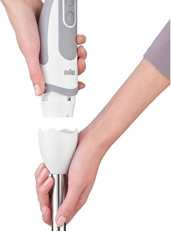 Blender dore Braun MultiQuick 5 MQ 5207 WH, 1000W, 21 shpejtësi, gri/bardhë