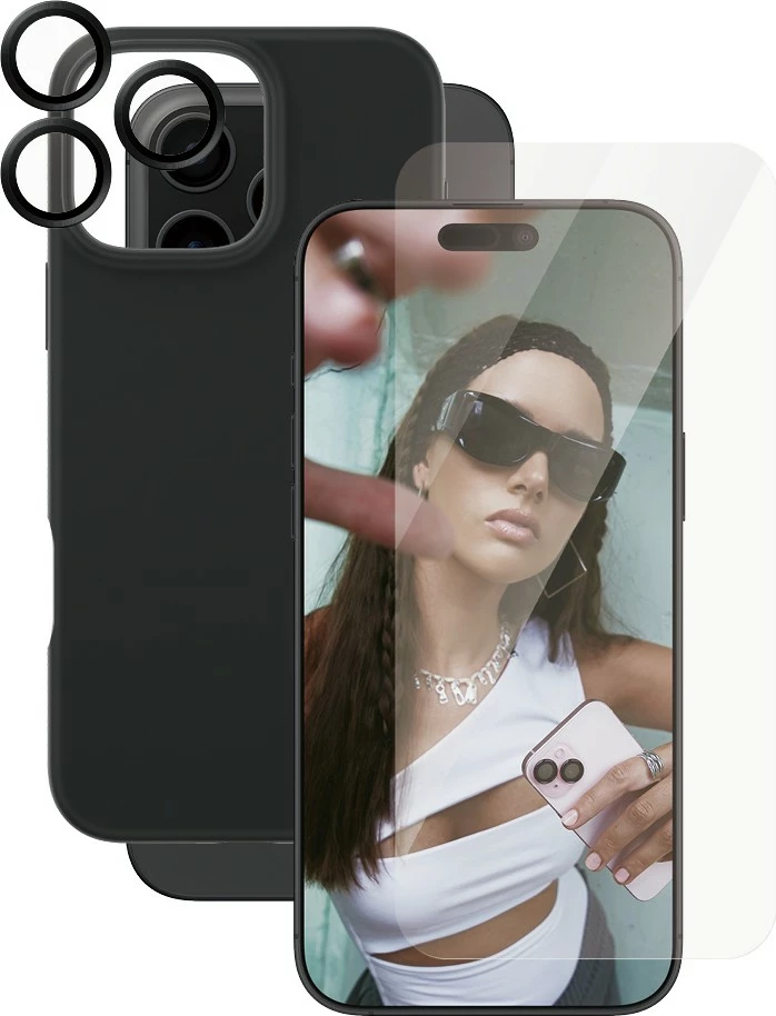 Mbështjellës PanzerGlass CARE Fashion 3-in-1 për iPhone 16 Pro Max transparent