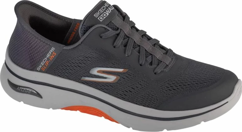 Atlete për meshkuj Skechers, gri