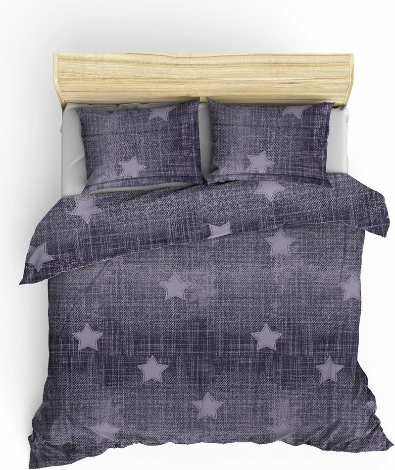 Set mbulesë për jorgan king size, ngjyrë kaltër e errët dhe e bardhë, L'essentiel, Tstar