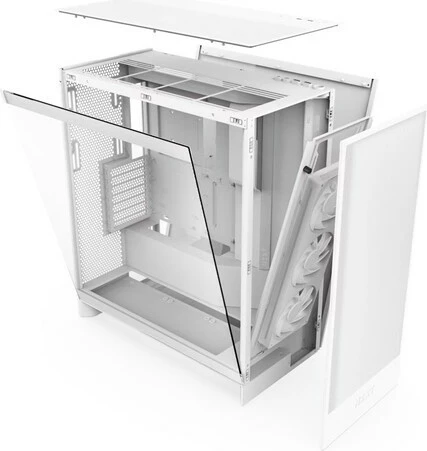 Kasë NZXT H7 FLOW RGB (2024), Midi Tower, e bardhë