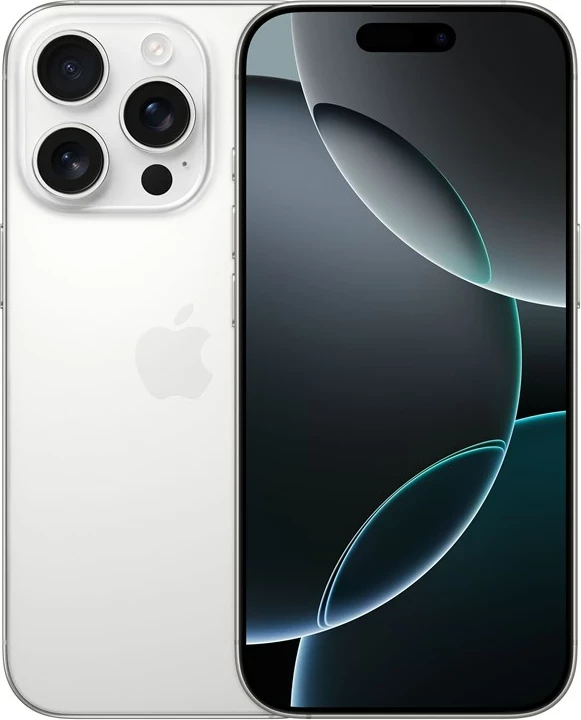 Celular Apple iPhone 16 Pro, 128 GB, Bardhë
