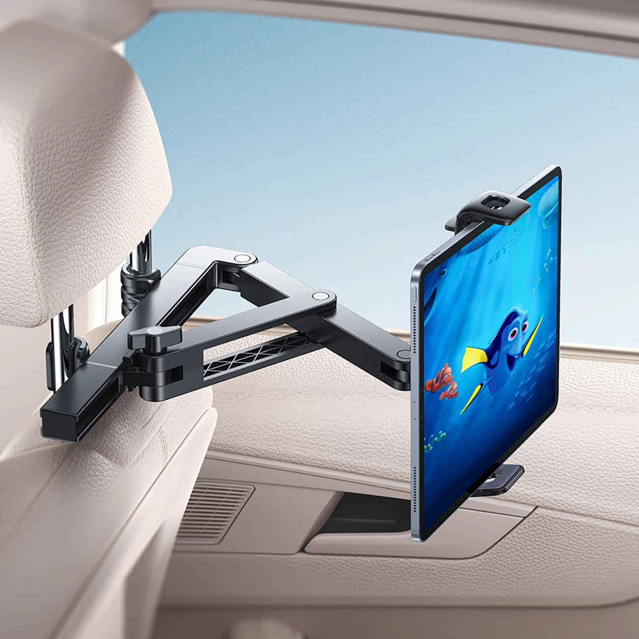 Mbajtës për ulëse makine Joyroom JR-ZS433, për telefon e tablet, i zi