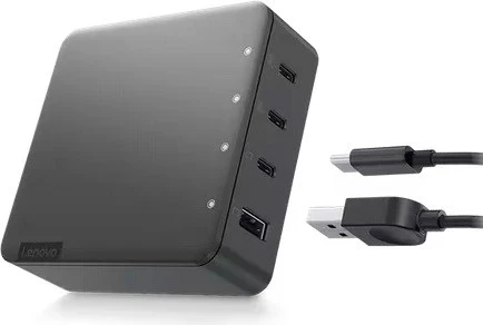 Stacioni i Dokimit Lenovo Go, 130W me shumë porte