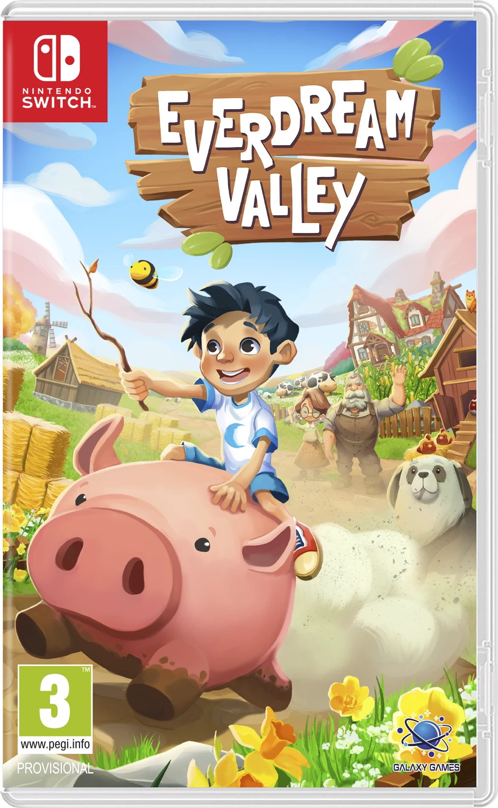 Lojë për Nintendo Switch Galaxy Games Everdream Valley, PEGI 3, edicion fizik me 2 fletë stickerash + hartë
