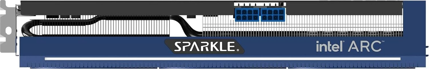 Kartelë grafike Sparkle Intel Arc A750 TITAN OC Edition, 8 GB, PCI Express 4.0, e zezë/kaltër