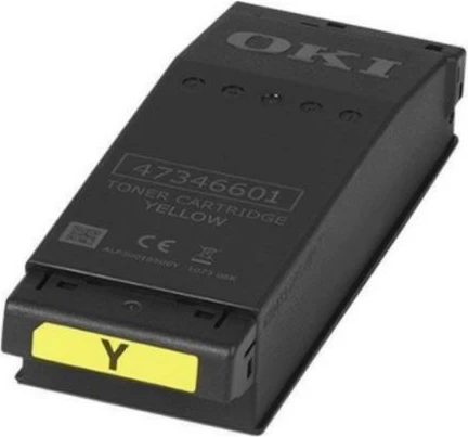 Toner OKI 09006129 për C650, 6000 faqe, e verdhë