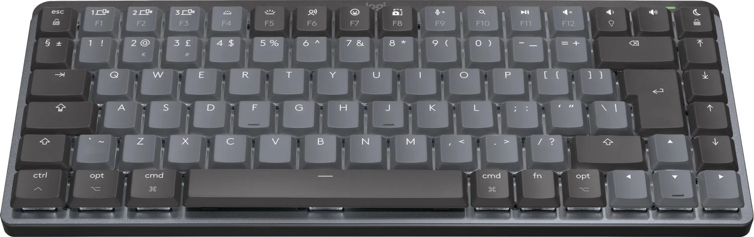 Tastierë mekanike Logitech MX Mini për Mac Star Grey (Silent Springback)