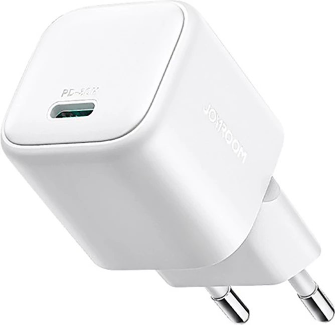 Karikues muri Joyroom JR-TCG15, 30W, GaN, USB-C, Bardhë