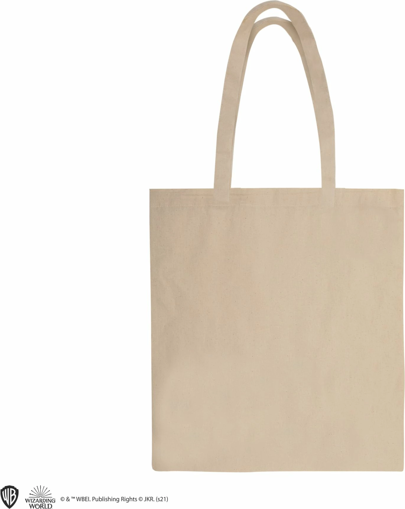 Çantë tote Cinereplicas Harry Potter Alumni Hufflepuff 41×38 cm, krem