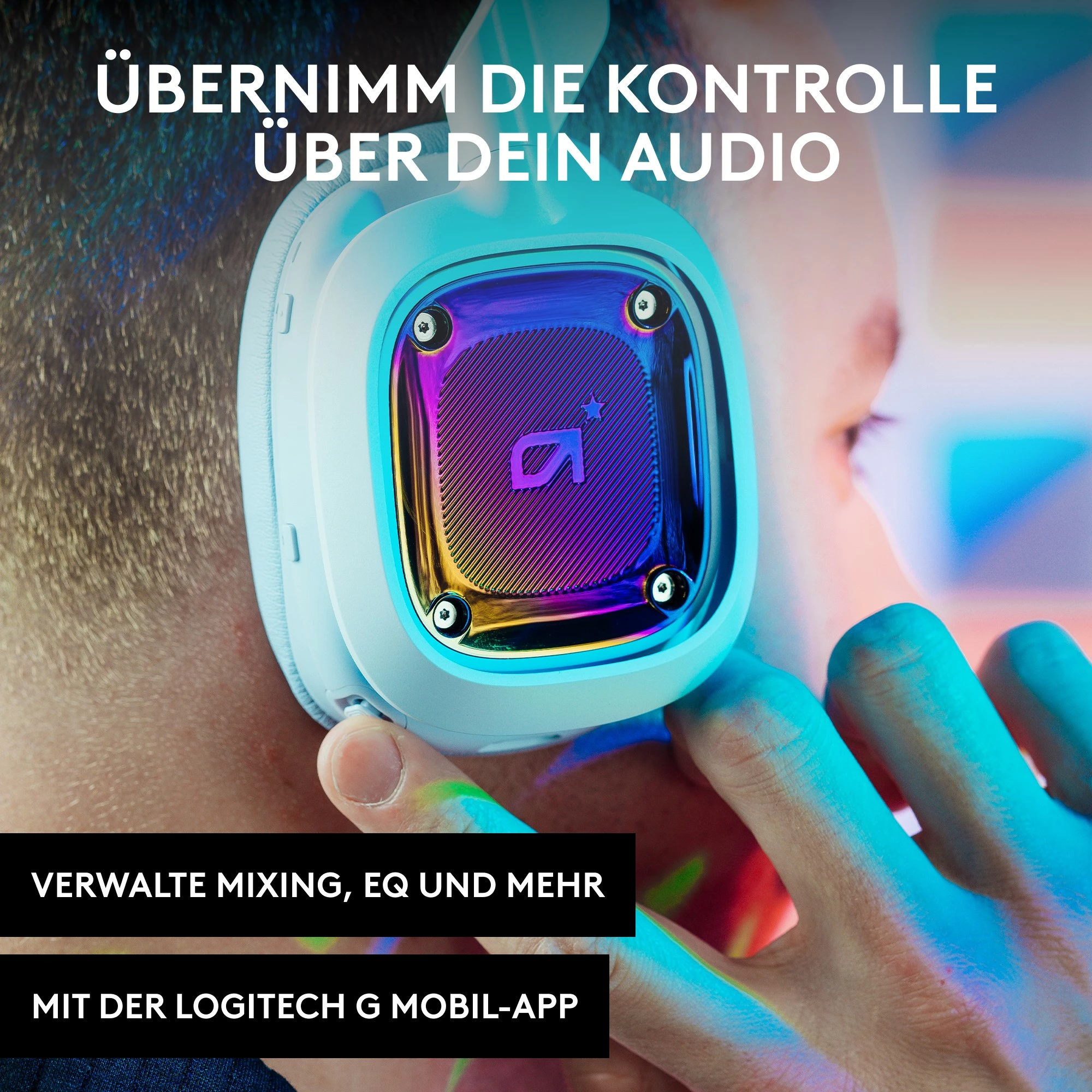 Kufje gaming ASTRO A30, Wired & Wireless, e bardhë