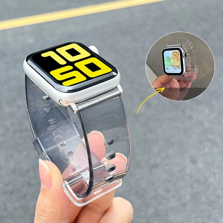 Rrip silikoni për Apple Watch Hurtel, 42/44 mm, i zi
