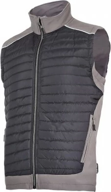 Jelek pune LAHTI PRO L4131103 rezistent ndaj erës, softshell me membranë TPU 8000 mm, gri-zi