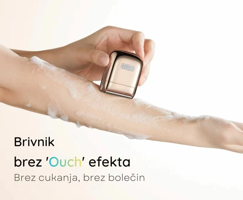 Makinë rroje për femra Yoose NANO, IPX7, USB-C, deri 6 javë, set me 5 pjesë, vjollcë