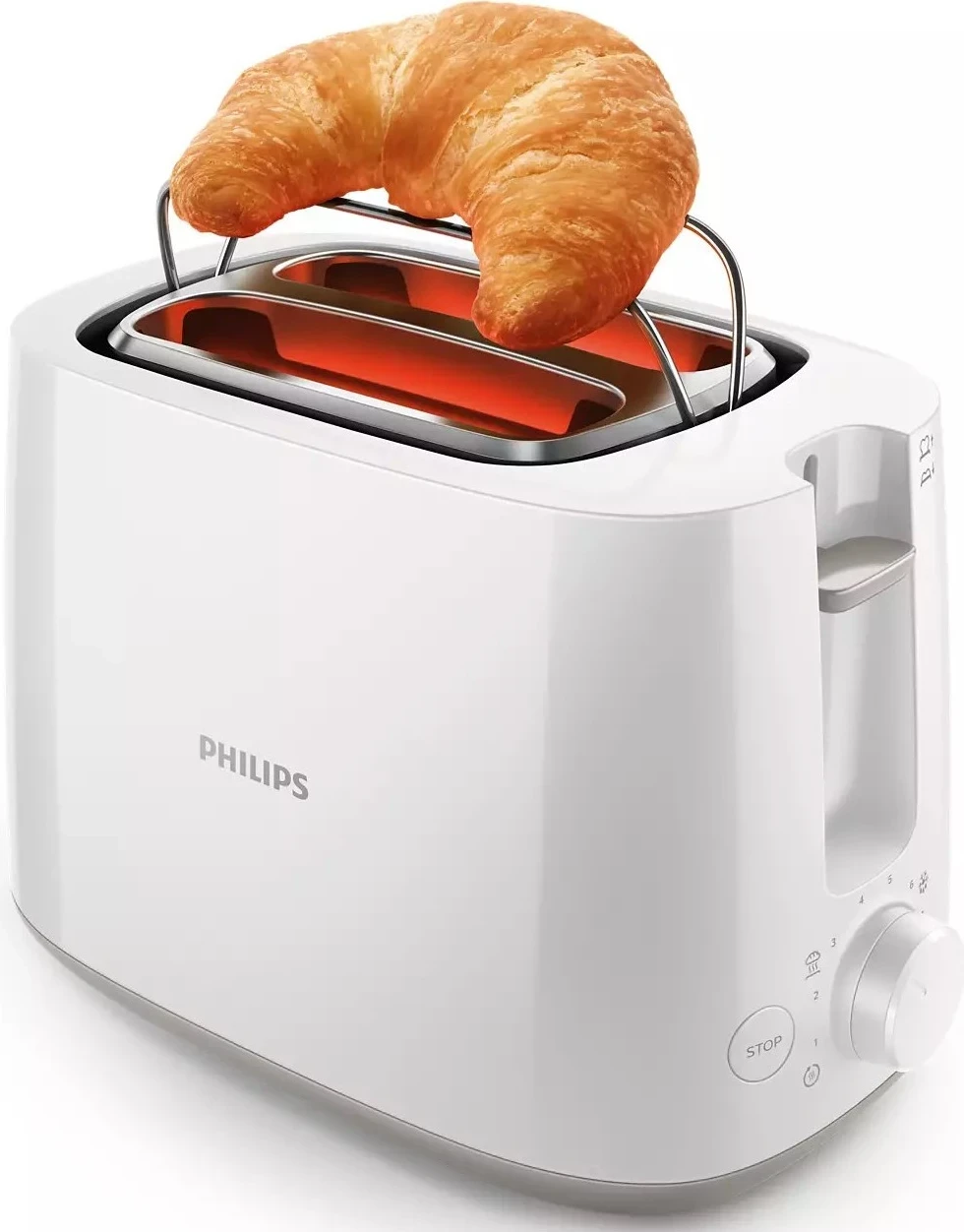 Thekëse buke Philips HD2581/00, e bardhë