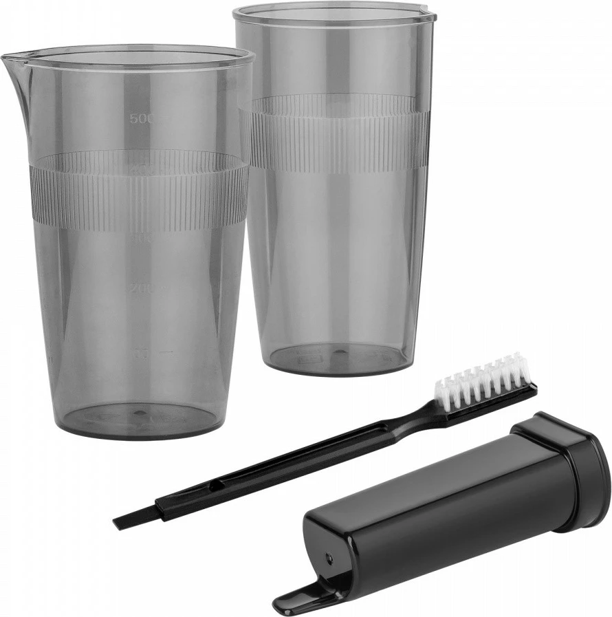 Shtrydhëse frutash dhe perimesh TEESA TSA3233, 600 ml, e zezë, me aksesorë