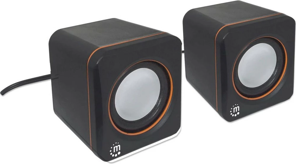 Zëra stereo MANHATTAN 2600 Series, 2x3W, USB, 3.5mm, i zi