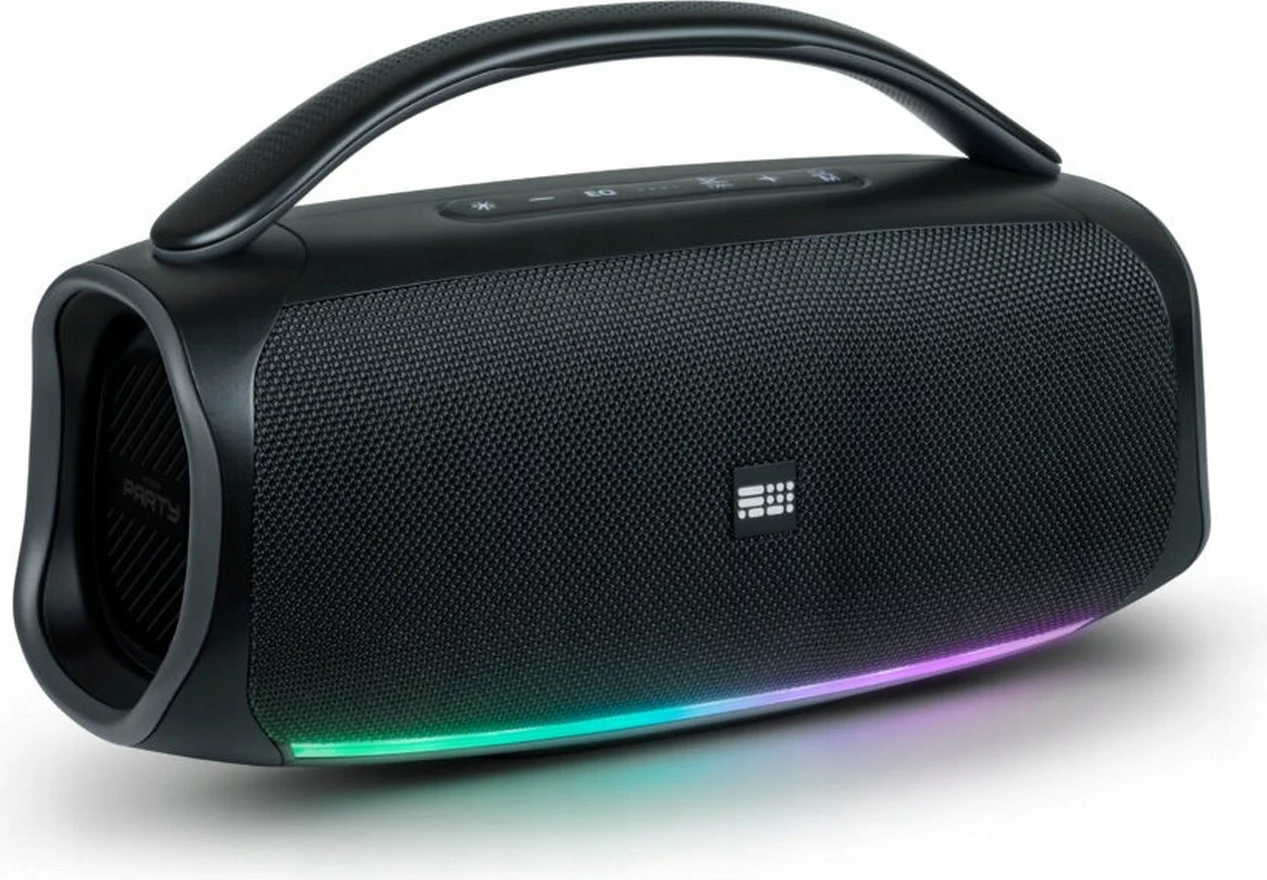 Altoparlant BigBen PARTYBTMS4 Bluetooth 5.3 100W me LED, karaoke, bateri 6000mAh, i zi