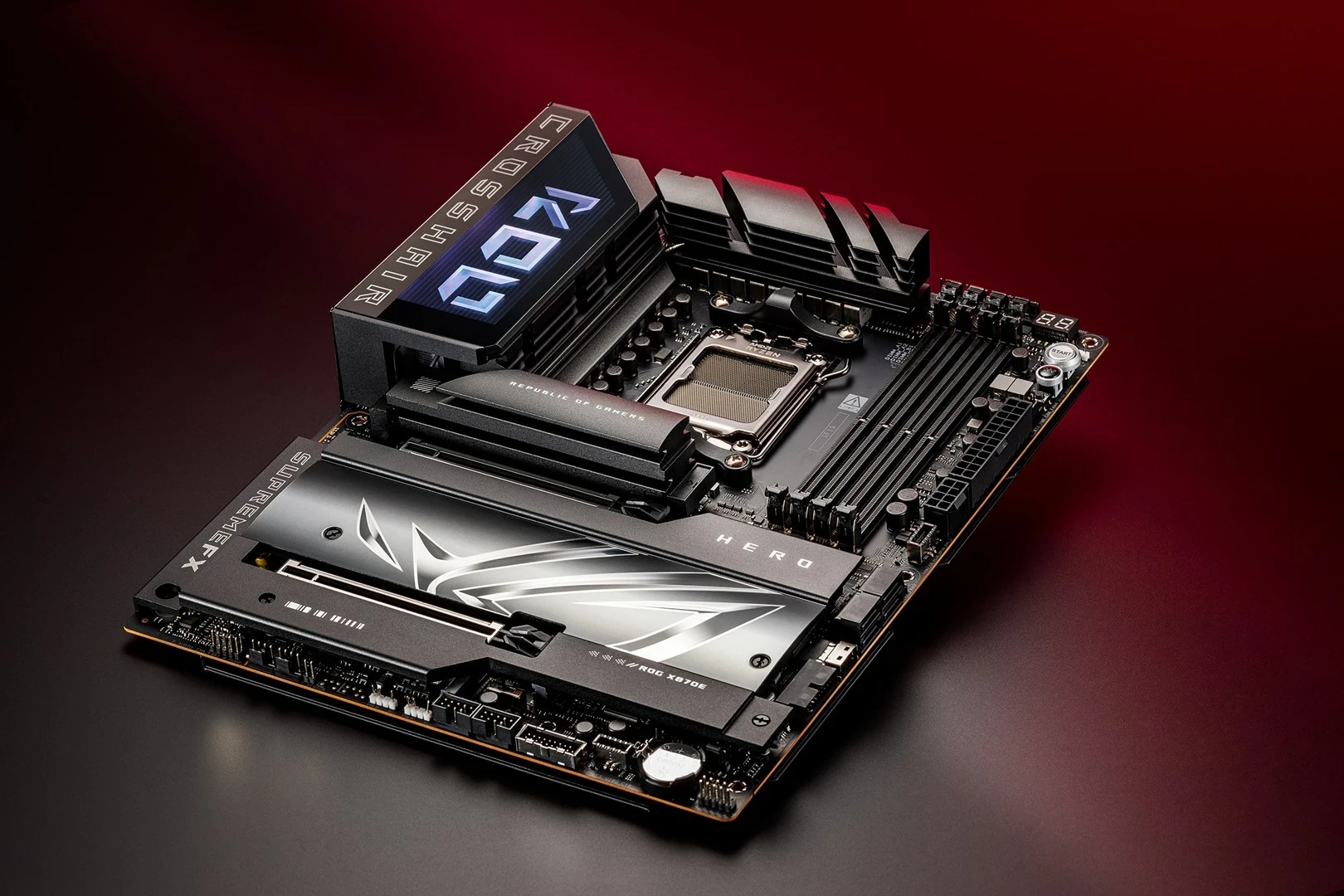 Pllakë amë ASUS ROG CROSSHAIR X870E HERO, Socket AM5, ATX