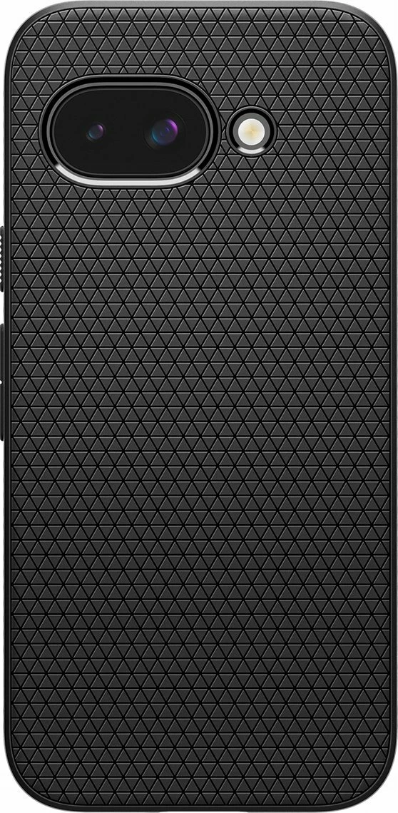 Mbështjellës Spigen Liquid Air ACS09039 për Google Pixel 9a, TPU, back cover, wireless charging, Mil-Grade, i zi matte
