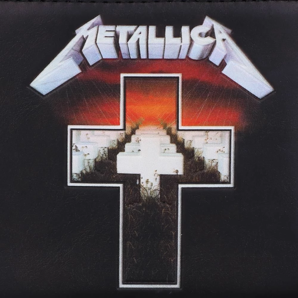 Portofol NEMESIS NOW Metallica Master of Puppets, PU, me zinxhir, i zi