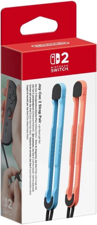 Rripa Joy-Con 2 Nintendo Switch 2, palë, kaltër e lehtë / kuqe e lehtë