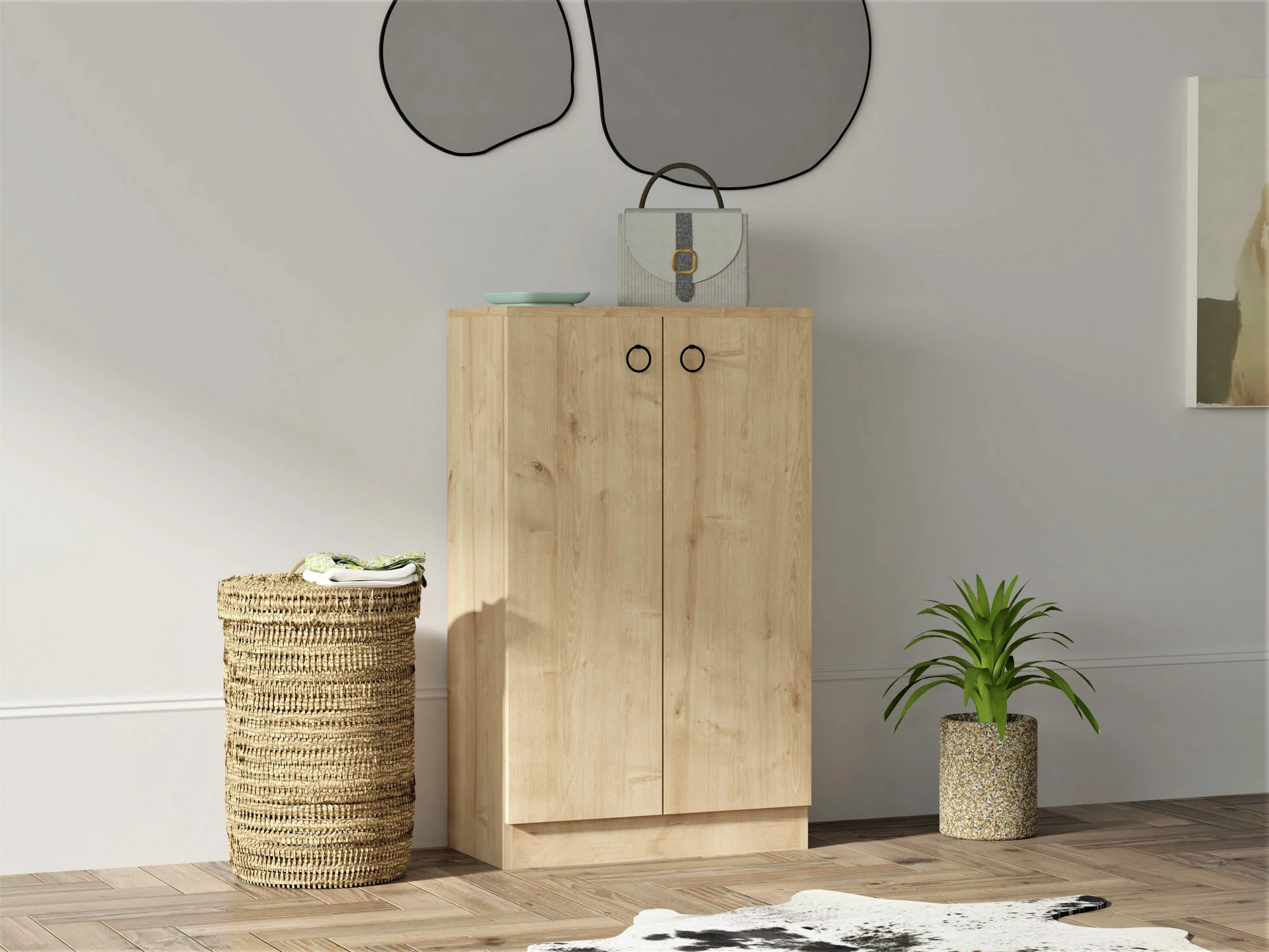 Dollap këpucësh Skye Decor, ngjyrë Sapphire, Defne