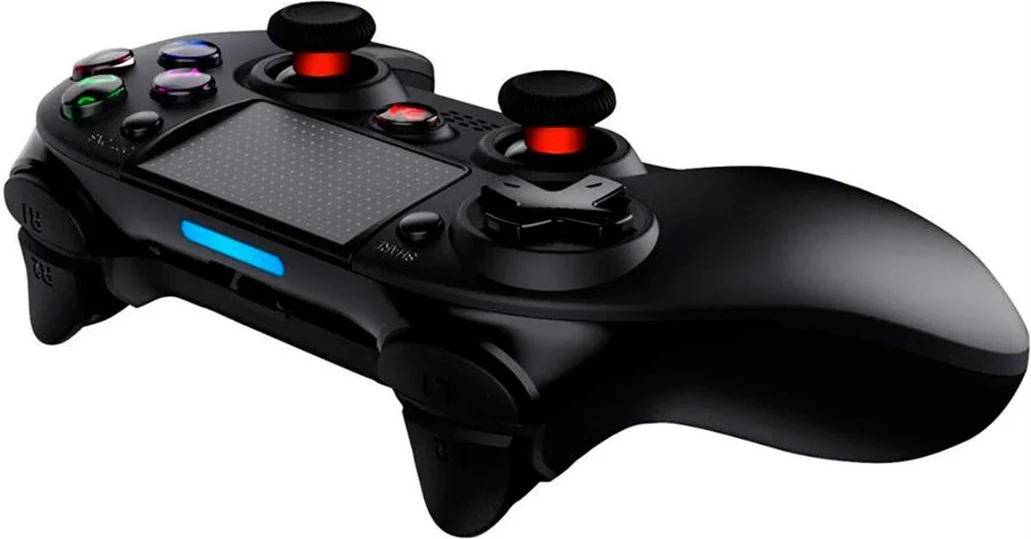 Kontroller lojërash Redragon Juno G818, USB/BT, për PC/PS3/PS4, touchpad, dalje 3.5 mm, i zi