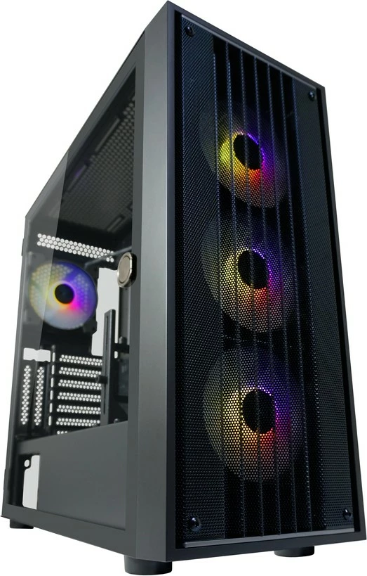 Kasë LC-Power LC-810B-ON, Midi Tower, ATX, EATX, micro ATX, Mini-ITX, e zezë